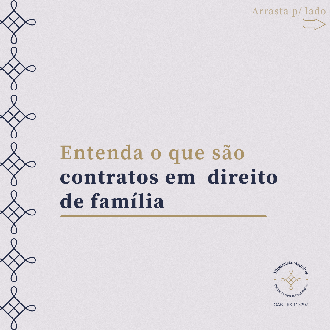 No momento, você está visualizando O que é um contrato em direito de família?